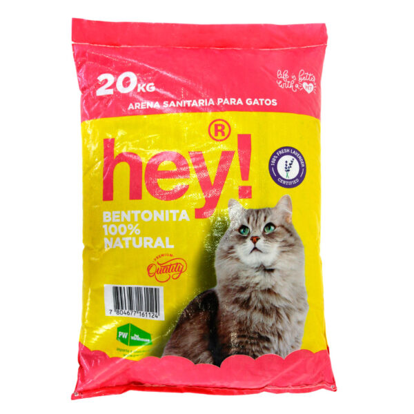 HEY! Arena Aglutinante Aroma Lavanda 20kg
