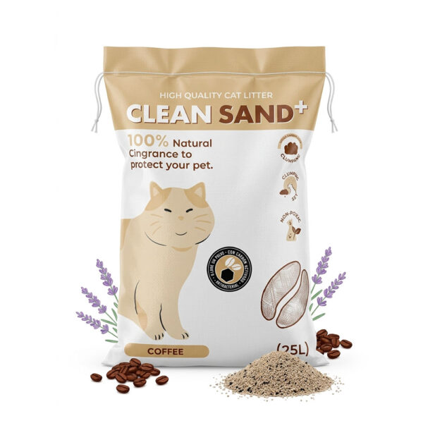 clean-sand-20kg-cafe CleanSand 20kg Café - Arena Aglutinante
